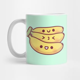 Kawaii Bunch Of Bananas Mug